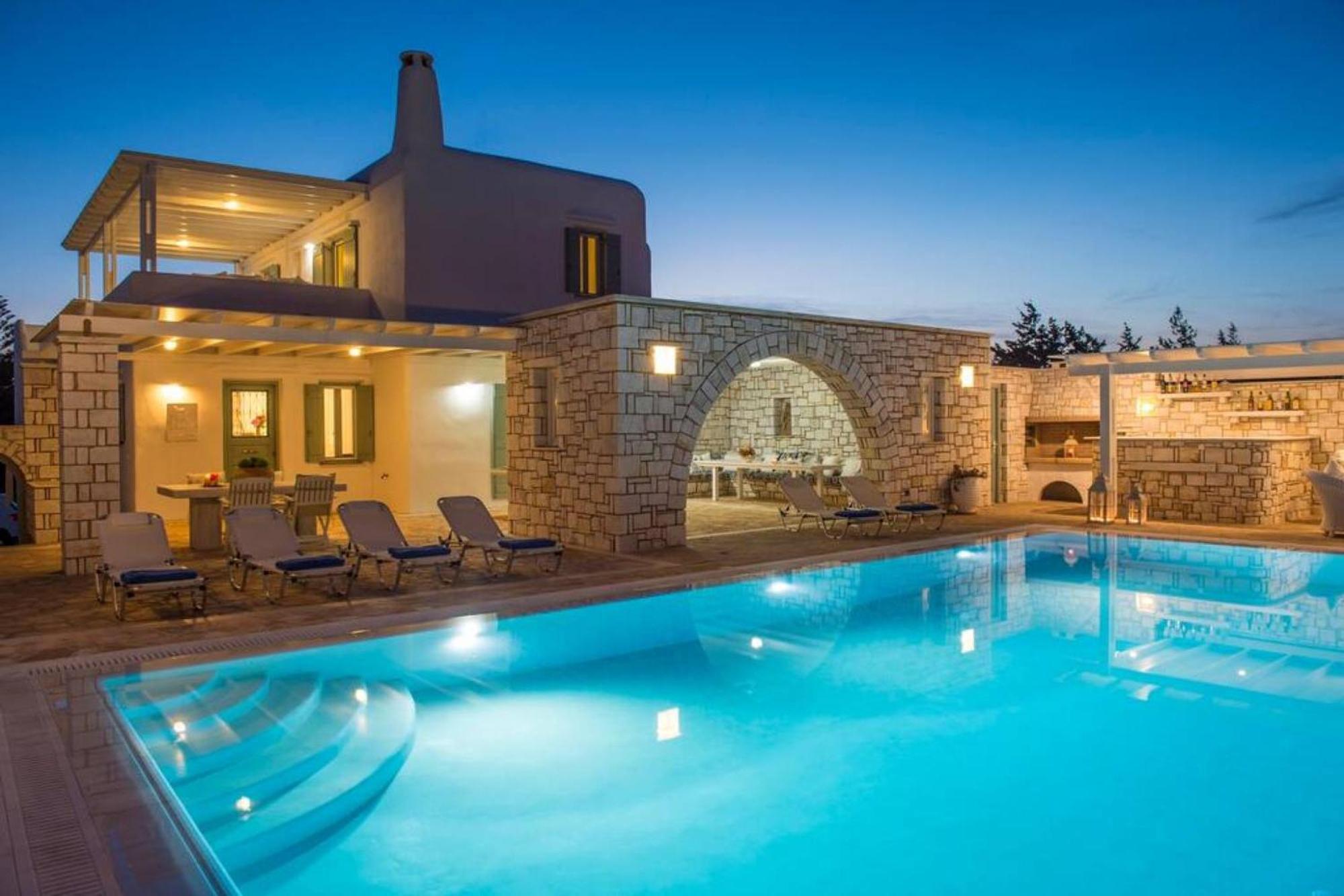 Villa Dionysos In Aliki Екстер'єр фото